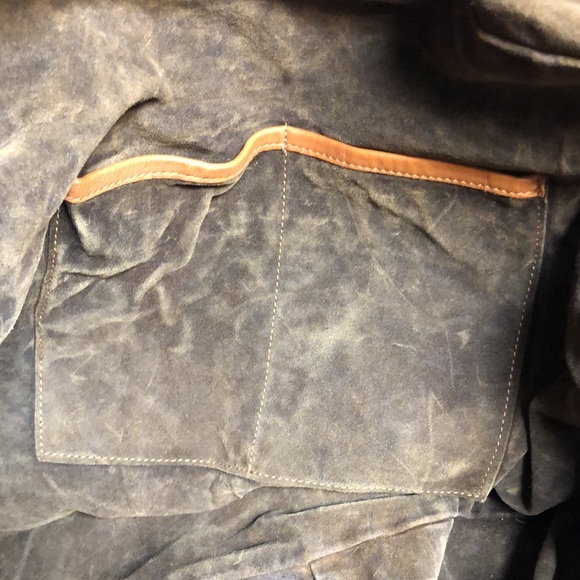 GoldenBleu Leather Large Bag - Picture 10 of 12